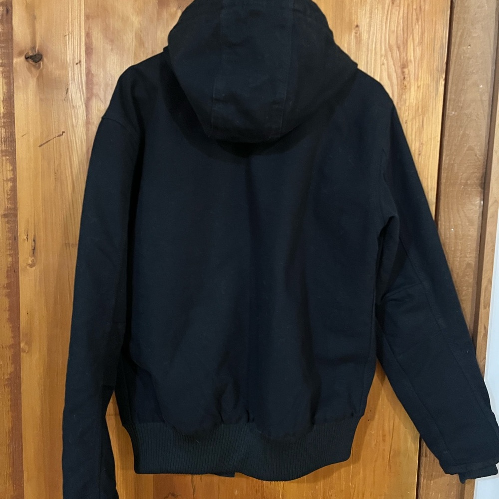 Carhartt Black Hooded Jacket - Picture 2 of 2